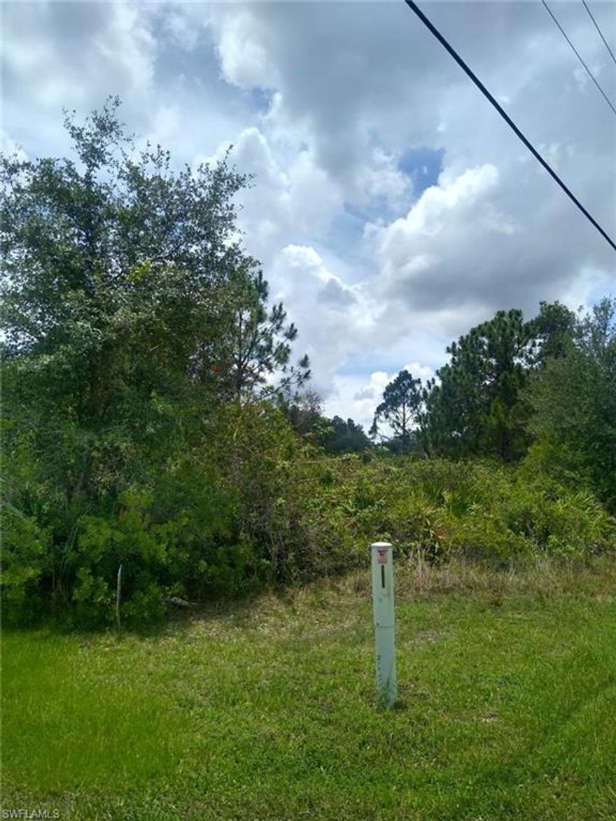 Nice lot in quiet area.