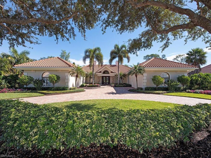 Do not miss this fantastic opportunity to own a residence in one of the most prestigious golf course communities in Naples, Quail Creek Estates. This gorgeous 3 bedroom plus den home is located on a premier lot with a large backyard that provides outstanding lake views & golf course views in the distance. The spacious open floor plan is perfect for entertaining offering 4267 sq ft of impeccably maintained living space. Additional features include tastefully updated kitchen with high-end appliances, updated bathrooms, gas fireplace, wet-bar, sizable master with his and her bathrooms, new roof, hurricane protection, 20kw house generator, updated pool & deck with gas fire pit, and an additional air-conditioned 3rd garage. Quail Creek is a premier Golf Course Community with exceptional amenities. An integrated Sports Center & Spa combine fitness, wellness, merchandise, and a spa into one area. Offering a full-service golf country club, connecting 36 holes of championship golf with all the privileges of the private club lifestyle. Only a short drive to Mercato for some of Naples’ finest world class shopping, dining, & entertainment and the white sand beaches of the Gulf of Mexico.