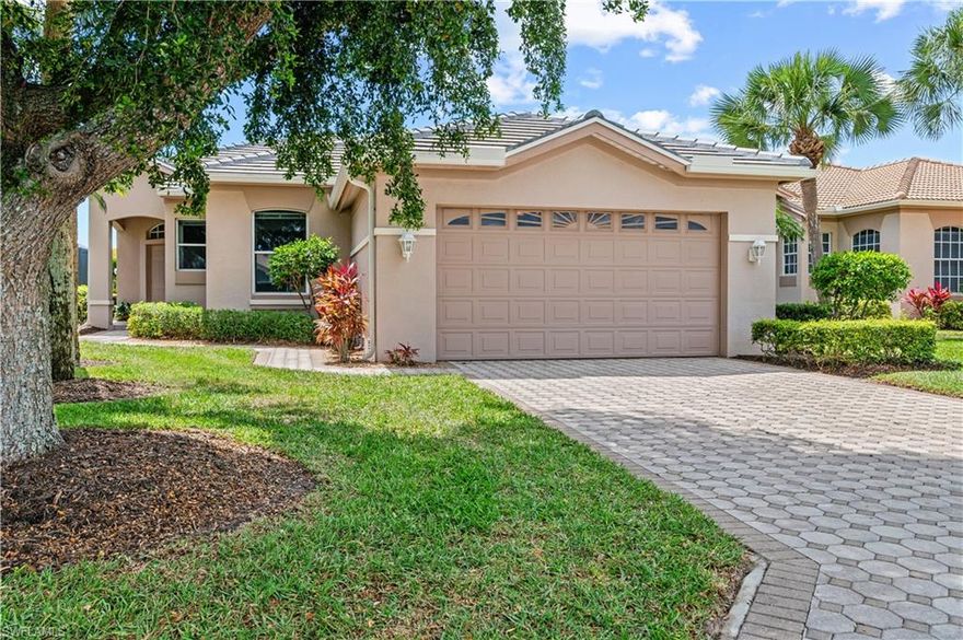 Completely updated and move-in ready, this stunning 3-bedroom, 2-bath bundled golf home offers effortless Florida living with panoramic golf course and lake views. Featuring tile flooring throughout and a bright open-concept layout, this residence showcases modern updates, fresh finishes, and stylish decorative accent walls. The spacious kitchen offers updated cabinetry, ample storage, and a center island, flowing seamlessly into the living and dining areas—perfect for entertaining. A split-bedroom floor plan provides privacy, while the beautifully renovated primary suite features a spa-like bathroom with a walk-in glass shower and elegant finishes, creating a true retreat. Step outside to the newly screened lanai with picture window screening, designed to maximize the breathtaking views of the lake and golf course—ideal for relaxing or entertaining. A brand-new tile roof and extensive upgrades make this home truly move-in ready. Located in a desirable bundled golf community with membership included, you’ll enjoy resort-style living just minutes from Fort Myers Beach and Sanibel Island, with convenient access to dining, shopping, entertainment, and Southwest Florida International Airport—offering the perfect combination of lifestyle, location, and value.