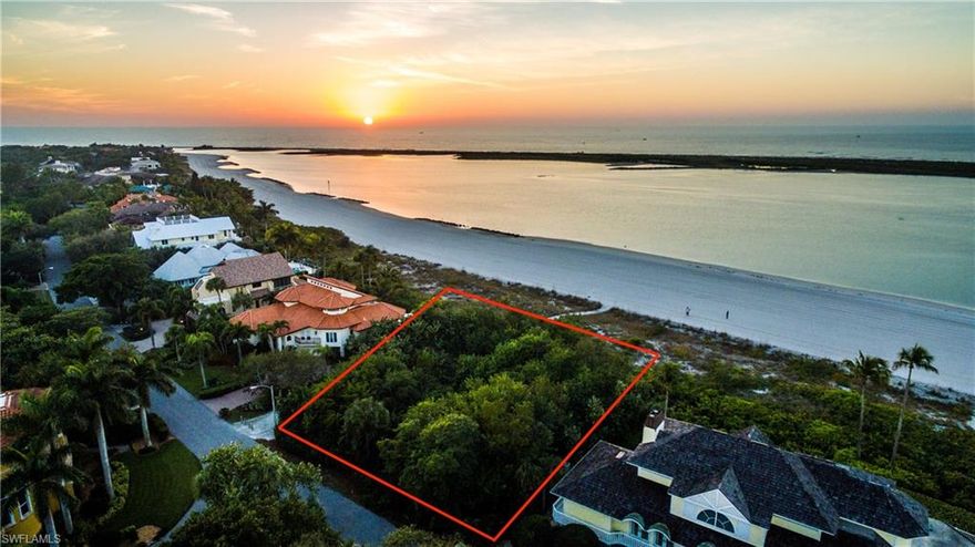 Live on the beach in Prestigious gated community on the Gulf of Mexico with white sugary beach and every amenity you could desire! Unobstructed, unsurpassed beach and Gulf views! Build your dream home on the beach with stunning sunsets every night! Located at the end of cul de sac  on the beach, with extreme privacy. Hideaway Beach community offers Golf, fitness, tennis, clubhouse on 2 miles of beach with 2 restaurants and ball room! World class amenities, at a world class community. You will not find this value on the beach anywhere in South West Florida! Live the lifestyle you have been looking for!