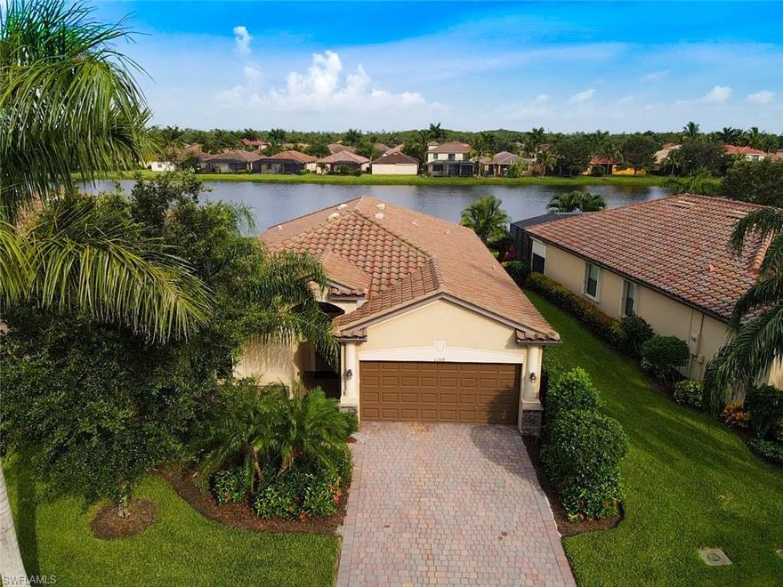 Built in 2014, this beautiful and stunning home locates in the highly sought-after Reflection Isles Community, Fort Myers.  The home was barely lived in and like new with 4 bedrooms and 3 full baths.  The house features an open kitchen, all stainless steel appliances, and granite countertop.  The backyard includes a spectacular view over the lake and a community clubhouse with fully equipped gym and outdoor swimming pool.

New floor installed in primary bedroom.