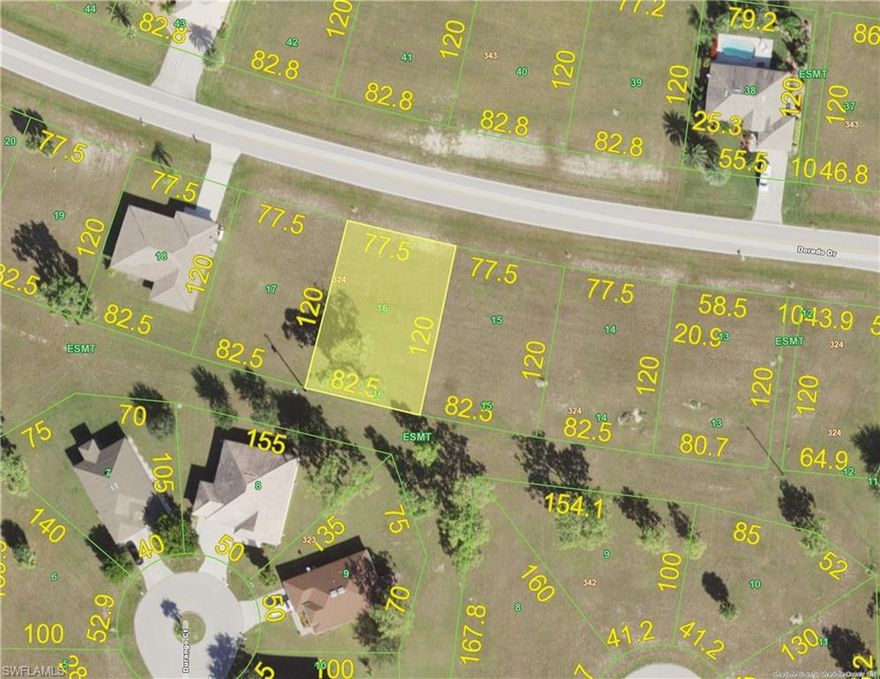 PUNTA GORDA: BURNT STORE VILLAGE is a deed restricted community with public utilities and low annual HOA. The community consists of 1450 building lots on 520 acres and welcomes the retiree as well as young families. The 13 miles of quiet, county maintained streets are great for bike riding, and the Village Community Park has a walking path around a picturesque lake, picnic tables and a playground. Close to Burnt Store Marina which provides full scale Marina/Boat Storage, Golf, Boating, Restaurants and Tennis/Pickleball. Centrally located between Punta Gorda and Cape Coral/Fort Myers afford an easy commute to either city. The Burnt Store Corridor is shak'in and move'in. What's not to LOVE!