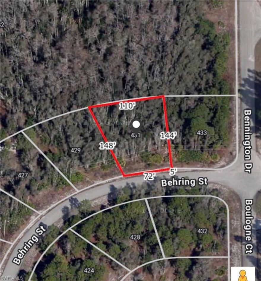 Rarely Available. Great Location, very easy access to SR-82, minutes' drive to local amenities and eateries. 419, 421, 423, 425, 427, 431, 433 Behring St are also available to be purchased together as a package deal. Amazing opportunity for investor/builder to build 8 homes next to each other. Build one home for yourself and have your family/friends next doors. Come to see it before it's sold.
