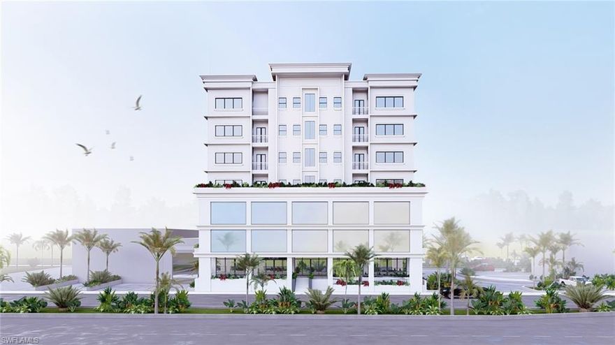 Prime Mixed-Use Development Site with Plans in Downtown Cape Coral. Unlock a rare opportunity to own a site for a mixed-use development featuring 42 apartments, 100 executive offices, and a ground-floor café. Strategically located in downtown Cape Coral, this property appreciates walkable access to public transit, restaurants, parks, schools, and healthcare. 
The thoughtfully designed project balances social impact with revenue diversity: modern, efficient apartments over flexible office spaces. 
Under the Live Local Bill, 40% of units will be deed-restricted for households earning between 60-120% of the AMI, reinforcing community value. 
Buyers have options:
1) Acquire the entitled lot (4.5M) and building plans to build under their own contractor and financing. 
2) Partner with Coast Life Developers through a build-for-buyer agreement, with the option for long-term property management by Coast Life upon delivery. 
3) Join us, if you are an accredited investor, through our fund. 

Investment highlights: 
Strong demand for workforce housing and multiple income streams (residential, executive offices, and the café).
Significant community impact via providing Workforce Housing. 

Seller financing options available.

This is more than just real estate—it’s a chance to contribute meaningfully to Cape Coral’s future while securing a high-value, income-generating asset.