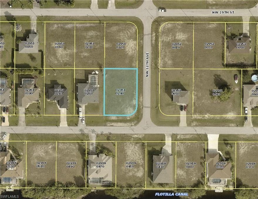 Build your new dream home on this beautiful oversized corner site in the up-and-coming NW Cape Coral area. This lot is located only minutes from Pine Island and Matlacha and has quick access into the heart of Cape Coral and the Pine Island corridor. Don't miss out! Stop by and see what makes this such a desirable area today!