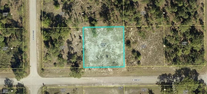 The lot is located in Country Club East area near Hines. It is a semi-private location with easy access. The lot is 104 x 105.