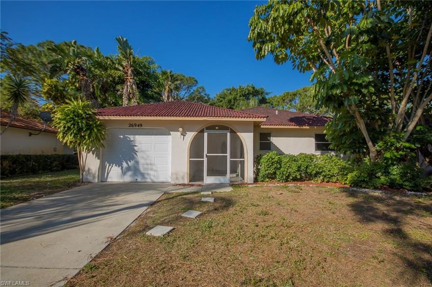 Welcome to the quiet neighborhood of Spanish Gardens. This community offers the full Florida experience along with LOW HOA FEES and NO Application fee. Being conveniently located near world class shopping centers, five star dining and extravagant Gulf Beaches, not to mention minutes away from I-75 and the International Airport it makes Spanish Gardens a very desirable community.
When you pull into your beautiful new home you are welcomed by a covered entry way and a freshly painted house inside and out. As you make your way inside you will be blown away by the great room floor plan and how spacious and open it makes the home feel. Ideal for family gatherings and the holiday seasons. This 2 bed 2 bath home is perfect for anyone looking for their own paradise here on the West Coast. The screened in Lani allows you to enjoy the beautiful Florida evening from the comfort of your backyard and really helps bring a great day to an end.

With this home being the most affordable in Spanish Garden it won't last long. Stop by and see what this home has to offer.