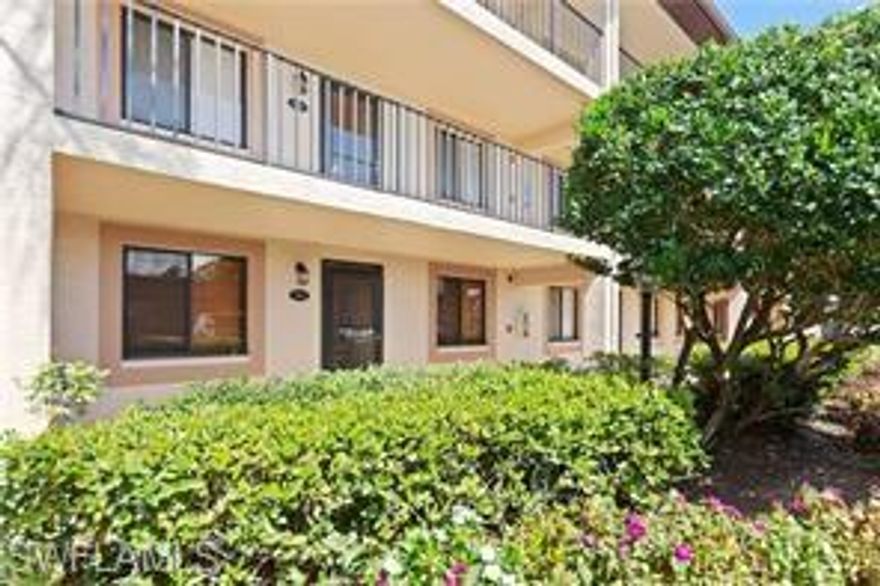 This beautiful first floor; updated condo has hurricane impact resistant sliding doors, enclosing the screened lanai; as such, it allows the extra room to be enjoyed year round with golf course views and being enclosed, protects the laundry machines from weather exposure. Tile and wood flooring runs throughout the condo. Both bathrooms were updated with newer vanities and light fixtures. New LED lighting was recently installed in the entryway. This condo has an assigned carport for one car. This condo is conveniently located directly across from the heated pool, tennis and bocce courts. This condominium has a Social Membership (not bundled golf) which allows full access to the Clubhouse, the new fitness center, tennis courts, bocce courts and limited golf. The gated community of Countryside is located only a short ride to fine restaurants, or casual dining, grocery stores, drugstores, banks and downtown Naples and its beautiful beaches. Country Haven Unit #1103, is priced to sell quickly! Don’t miss this opportunity!