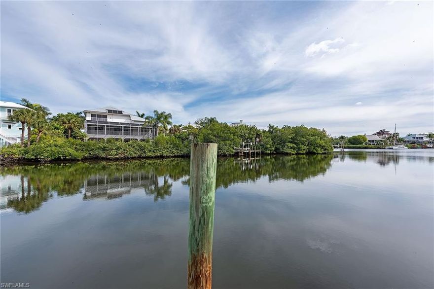Barefoot Beach wet slip available for a Barefoot Beach property owner only. More or less across the street from Felipe Lane. Boat slip #36 is conveniently protected in an alcove of slips with access to the Gulf of Mexico within 15 minutes. Enjoy exploring the back bays while you learn to boat, take your friends to lunch at the various waterfront restaurants and meet dolphins and manatees in the back bays.