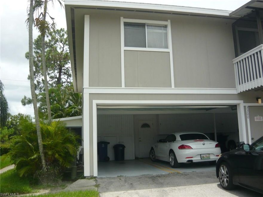 This well maintained remodeled townhouse is in excellent condition.  Located within a short walk to the pool (across the street), it is situated to where there is no other building next to it.  Plantation shutters on all windows and french doors which lead to the outside; crown molding, tile and windows on the lanai.   Low maintenance fees and excellent location.