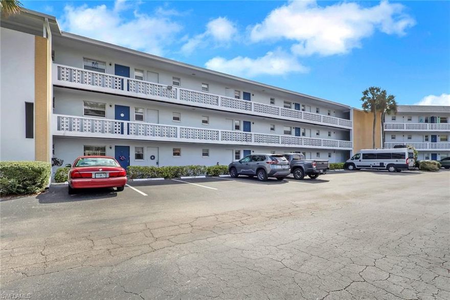 Turnkey 2-bedroom, 2-bath first-floor condo located in the desirable 55+ community of Tropic Terrace. This well-maintained unit features an enclosed sunroom, offering additional living space and a perfect spot to relax and enjoy the peaceful surroundings. The first-floor location provides convenient, easy access with no stairs.

Tropic Terrace is known for its lush, meticulously maintained grounds and exceptional amenities, including a heated pool, shuffleboard and community room great for gatherings and social events. This Gulf-access community features a private boat ramp and dock/slips, providing direct access to the Caloosahatchee River—ideal for boating, fishing & waterfront dining.
Conveniently located near Orange Grove Boulevard and Hancock Bridge Parkway, just 5 minutes from the River District in Downtown Fort Myers, with easy access to shopping, dining, and entertainment.

One of the lowest-priced units in Tropic Terrace, offering an unbeatable opportunity to enjoy the Southwest Florida boating lifestyle at an affordable price.