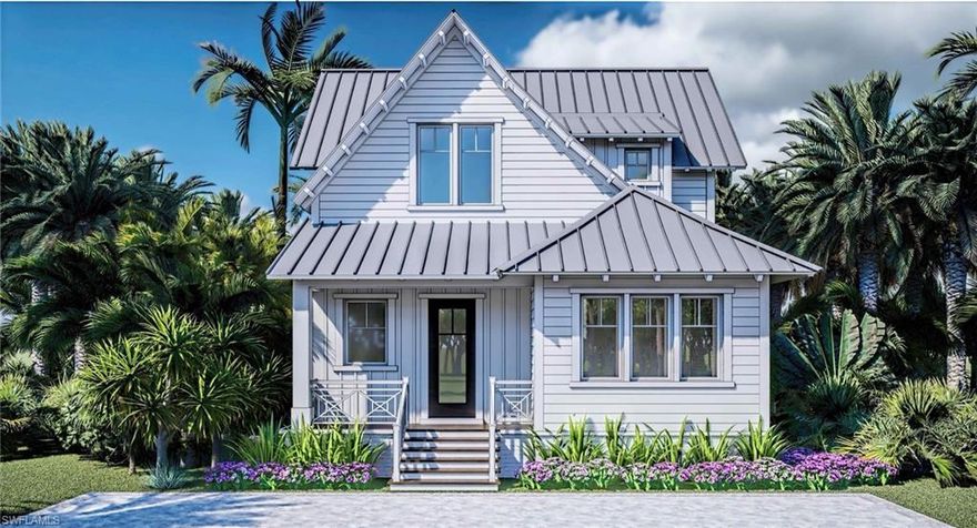 Discover the meaning of luxury living in the heart of Old Naples with this 50' x 75' cleared lot, with plans available for an MHK Architecture designed 3-bedroom, 3-bath Naples Cottage with thoughtful and efficient use of space. This is an opportunity to purchase a coveted lot and pick the builder of your choice, as plans include architectural, civil engineering, structural engineering & landscape plans, offering valuable time and hard cost savings, to build a new construction single-family home with many of the conveniences of a condominium. Ideally situated on the lot, the cottage design captures the spirit of Old Naples living. Centrally located just blocks from 5th Avenue South, Third Street South, and Naples' white sand beaches, this is the perfect location for the discerning buyer and this offering represents a rare opportunity to enjoy the best Naples has to offer. List price does not include cost to build, however the Seller has expressed flexibility in purchasing terms, including the possibility of a seller-financed note at a competitive rate. Buyers can purchase the lot as-is or with the existing approvals.