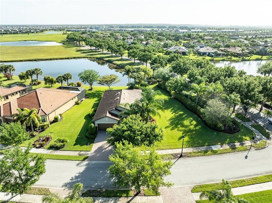 HUGE CORNER LOT | SUNROOM | POND VIEWS | WHOLE HOUSE GENERATOR | BELLERA AT DEL WEBB

This is the one!

Located on a rare, oversized corner lot in the gated Bellera neighborhood of Del Webb Naples.  This Martin Ray floor plan offers the layout, privacy, and upgrades buyers are looking for including a new A/C unit, whole house generator with a 500 gallon buried propane tank and Hurricane IMPACT Glass!

Designed for true Florida living, the home features a seamless indoor-outdoor flow with a fully air-conditioned SUNROOM—perfect for year-round enjoyment while taking in peaceful pond views and a private, lush setting. Lets not forget the spacious three bedrooms plus a den all designed for easy living.

The open kitchen is the centerpiece, highlighted by a large island, raised dishwasher, and generous cabinetry, all flowing into the main living and dining areas—ideal for both everyday living and entertaining.

The split-bedroom layout provides privacy, with a spacious primary suite and two well-sized guest bedrooms plus a versatile den.

Major upgrades set this home apart:

Impact glass windows and doors
Whole house generator with 500-gallon propane tank
New 3 ton A/C Unit June 2025
Exceptional lot size and privacy rarely available
Sunroom for year- round enjoyment!

Private. Upgraded. Easy to love!

Located within Del Webb’s 55+ active lifestyle community, residents enjoy resort-style amenities including pickleball, tennis, bocce, fitness center, resort and lap pools, golf simulator, dining, and a full social calendar. Optional golf available at Panther Run Golf Club.

Just minutes to the heart of Ave Maria—golf cart to dining, shopping, and everyday conveniences.

As we say: "Ave Maria ~ Once you get here you "get it."