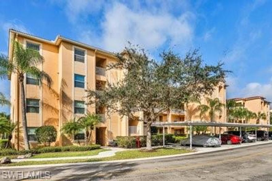 3rd floor lake-view condo, ready for move in Mid-February, located in great location! Highly sought-after community offering a very clean, recently painted condo overlooking the lake. Spacious tiled living area/great room also has an eat-in-kitchen area. The location of this condo puts you close to everything that SW Florida has to offer from golden beaches to entertainment, dining, shopping, FGCU, SWFL International Airport and the I-75 corridor.  Association does not permit tenants to have pets.