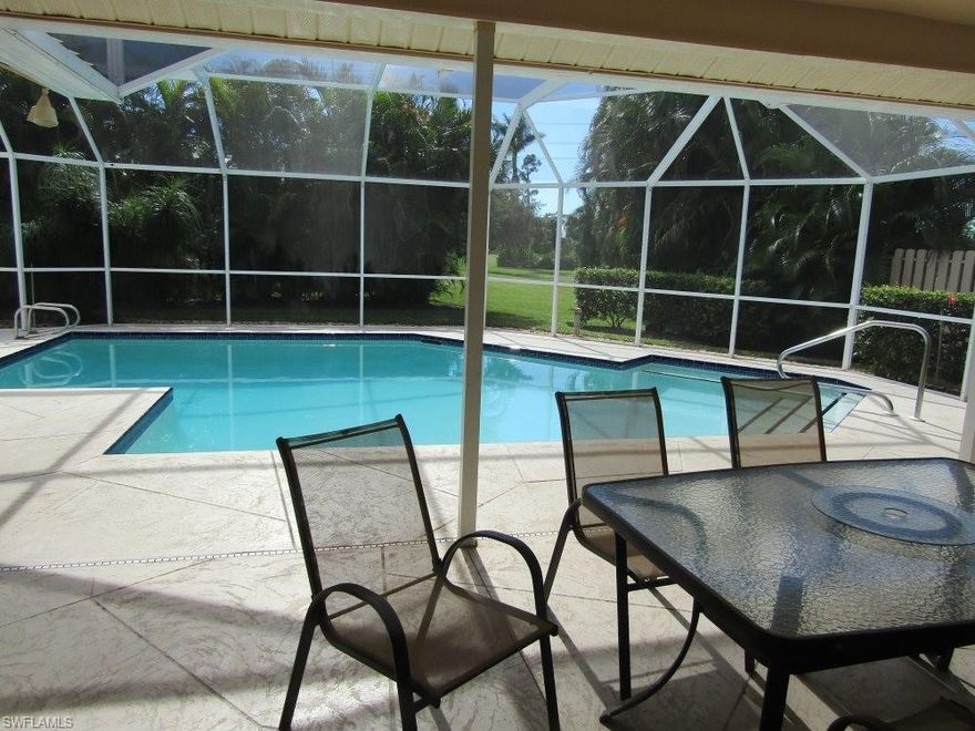 *** MUST SEE *** BEAUTIFUL FOXFIRE ALL BRAND NEW QUITE SPACIOUS 4BR/3BA POOL HOUSE TOTALLY REMODELED 2018 * "ONE OF A KIND" NO OTHER FLOOR PLAN LIKE IT IN FOXFIRE...PAINT, ROOF 4yrs, ALL ROOMS TILE FLOORS LOOK LIKE WOOD, ALL APPLIANCES, WATER HEATER, A/C 4yrs, POOL HEATER 2018, CABINETS/COUNTERS, FIXTURES, LIGHTING, WALK-IN CLOSETS & LARGE LAUNDRY ROOM WITH LARGE CABINETS EXTRA AIR CONDITIONED STORAGE * VERY HANDSOMELY DECORATED & APPOINTED IN TODAY'S CONTEMPORARY LOOK * CATHEDRAL VAULTED CEILINGS, GLASS POCKETING SLIDERS ACROSS THE ENTIRE BACK WITH VIEW SW OVER HEATED POOL & GOLF COURSE YET VERY PRIVATE * POOL BATH * OVERSIZED GARAGE 2 CARS + GOLF CART * CORNER LOT * PRICE INCLUDES CLUB MEMBERSHIP WITHOUT INITIATION FEE NOR DINING MINIMUM FOR 27-HOLES CHAMPIONSHIP GOLF, ACTIVE HAR-TRU TENNIS COURTS, DRIVING RANGE, 2 PUTTING GREENS & CHIPPING TRAP AREA * HANDSOME NEWLY DECORATED & FURNISHED CLUB HOUSE WITH FITNESS CENTER, FINE DINING, GRILL ROOM WITH 7 TV'S, REAL LIBRARY & LOTS OF ACTIVITIES * ONLY MINUTES TO OLDE NAPLES BEACHES,  5th AVENUE BOUTIQUES & RESTAURANTS, I-75 ACCESS, HOSPITALS & WALKING DISTANCE TO ALL CONVENIENCES.