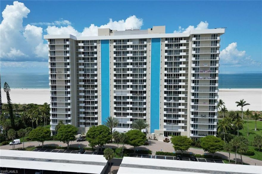 Experience a slice of paradise in this gorgeous, cozy beachfront condominium on the Gulf.  The spacious lanai extends the entire width of the unit and features impact sliders for added comfort and security. Admiralty House is a well-maintained, durable building that is professionally managed. Resort-style amenities include a large beachside pool, tennis courts, a spacious community laundry room, covered assigned parking, a car wash area, extra storage, and a BBQ area.