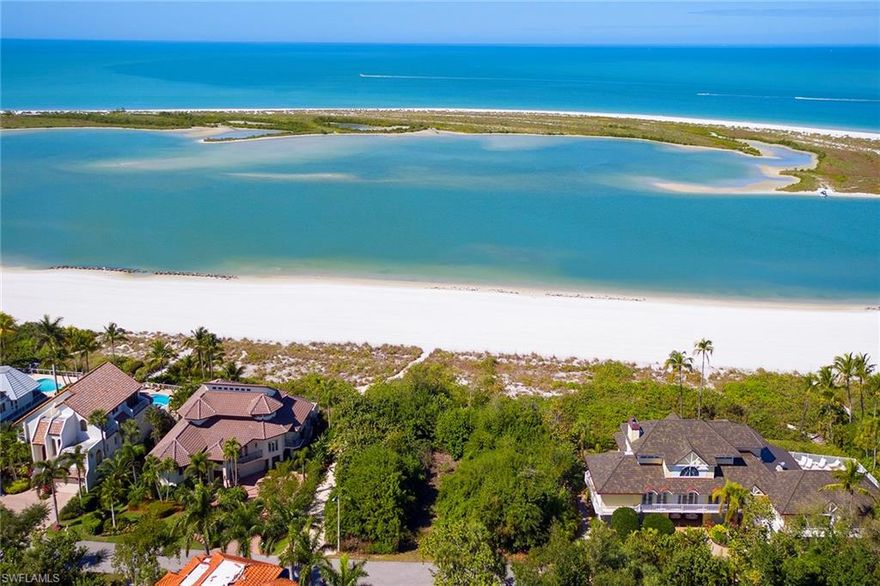 One of only 30 opportunities to live on the beach on Marco Island. Located in the prestigious gated community of Hideaway Beach offering tremendous views of the Gulf of Mexico, sugar-white-sand beach and a lifetime of colorful sunsets. Presently, this is one of only two vacant beachfront homesites available with one of the most secure locations on the beach and on the cul-de-sac. This lot is within walking distance to the heart of Hideaway and all its amenities: beach club, dining, fitness and health center, golf, tennis and more. Professional building plans available and can be included with the purchase. Priced $2,000,000 under only other comparable lot for sale.