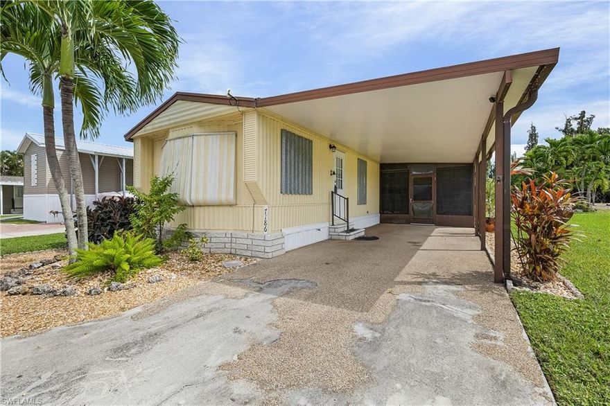 Remodeled Turnkey Home in 55+ Boating Community – St. James City. Welcome to your slice of paradise in the highly sought-after Pine Island Cove community! This beautifully remodeled 2-bedroom, 1-bath home offers 700 sq. ft. of efficient, stylish living space and has stood strong through every storm since it was built. Recent upgrades include: closed-cell foam insulation underneath to protect against flooding, new flooring throughout, updated kitchen with soft-close cabinets, granite countertops & tile backsplash. New mini split system A/Cs. Turnkey furnished, including two bicycles. Enjoy laundry room access through the screened lanai and a low-maintenance lifestyle that lets you focus on what matters: boating, fishing, and relaxing! Located in resident-owned 55+ Pine Island Cove waterfront community, where you own your land, and amenities include: private boat ramp, heated pool & spa, shuffleboard & bocce ball courts, RV & boat storage (for a small annual fee), clubhouse, picnic area, freshwater lake & more. This is a fantastic opportunity to enjoy the Florida lifestyle. Call today for your private showing – this gem won’t last long!