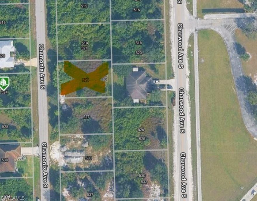 Build your dream home with built-in flexibility on this spacious lot at 523/525 Chamonix Ave S, located in a rapidly growing area of Lehigh Acres. This property offers a unique development opportunity, as you can a principal residence combined with an Accessory Dwelling Unit (ADU), effectively functioning as a duplex-style home. This is great investors looking to maximize ROI, offering a high-utility layout that supports long-term rental income from two distinct units or a high-demand house hacking opportunity in a growing market. Conveniently situated near SR-82, you’ll enjoy easy access to Fort Myers, local schools, shopping, and dining, making this an ideal location to build now or invest for the future in Southwest Florida.