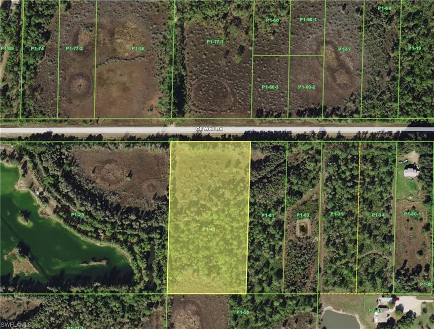 Incredible Value in Punta Gorda - 5 Acres of Residential Land located just minutes off of Interstate 75. Nearby attractions include: Downtown Punta Gorda featuring Fishermen's Village with Entertainment, Waterfront Dining and shopping as well as other great restaurants and the Public Beach Park... only 19 minutes away! Punta Gorda Airport is only 15 Minutes away and offers a convenient way to fly in. Driving in? No problem, the property is location just 8 minutes from Interstate 75 with easy and quick access to Naples, Port Charlotte, Sarasota and other great locations.