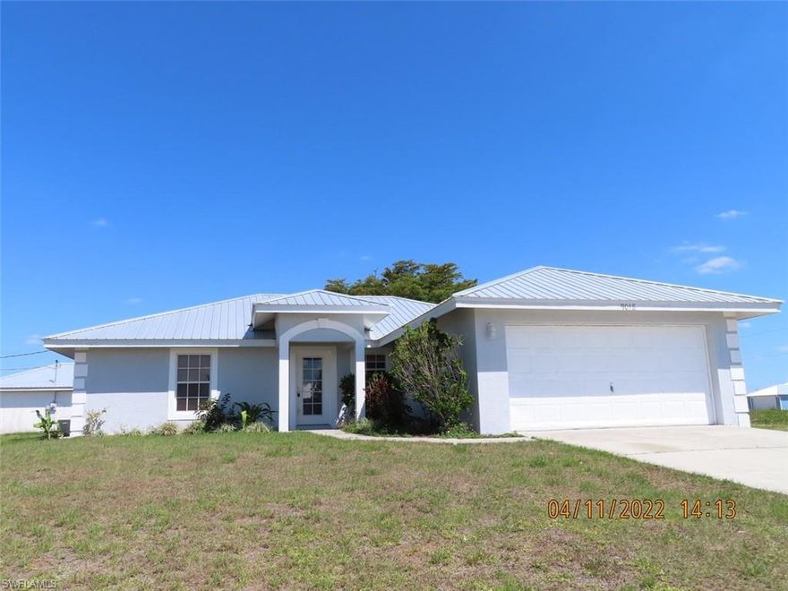 3 bedroom 2 bath CBS home in Port Labelle.   Home features 1,536 +/- sq. ft of living area, spacious bedrooms, oversized kitchen, and most of the flooring has just been redone and roof was replaced in 2021.  This home is close to schools and minutes from Labelle.  Don't wait, make an appointment today!!!  Will not last long.