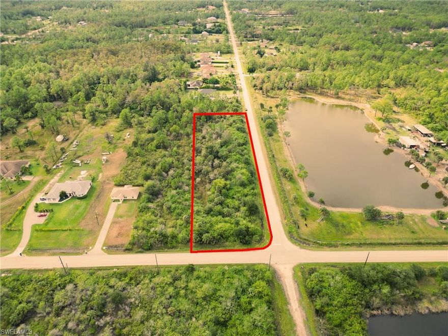 Set on a beautiful 2.81-acre corner lot, this property offers the best of both convenience and tranquility. Located at Desoto Blvd N and 29th Ave NE, with paved road access and close proximity to Randall Blvd, Oil Well Rd, schools, and local amenities, it’s the ideal spot to create your private oasis. Experience the peaceful lifestyle of Golden Gate Estates while staying connected to everything you need. Horses Allowed! No HOA!!