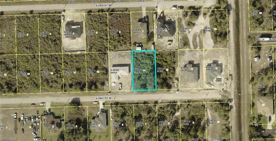 Take advantage of this great opportunity to own a regular 0.25-acre lot (80 x 136 ft) located on a quiet dead-end street in a peaceful area of Lehigh Acres. Situated at 3206 62nd Street West, Lehigh Acres, FL 33971, this property offers added privacy with minimal traffic—perfect for building your dream home or holding as a smart investment.
Conveniently located near major roads such as Lee Boulevard, Sunshine Boulevard North, Gunnery Road North, and State Road 82, you’ll enjoy easy access to Fort Myers, shopping centers, restaurants, schools, and entertainment. This growing area continues to see new construction, making it an excellent choice for future value appreciation.
With plenty of space to design your ideal home, this lot provides flexibility and potential. Whether you’re ready to build now or invest for the future, this well-located property offers both tranquility and accessibility. Don’t miss out on this opportunity!
