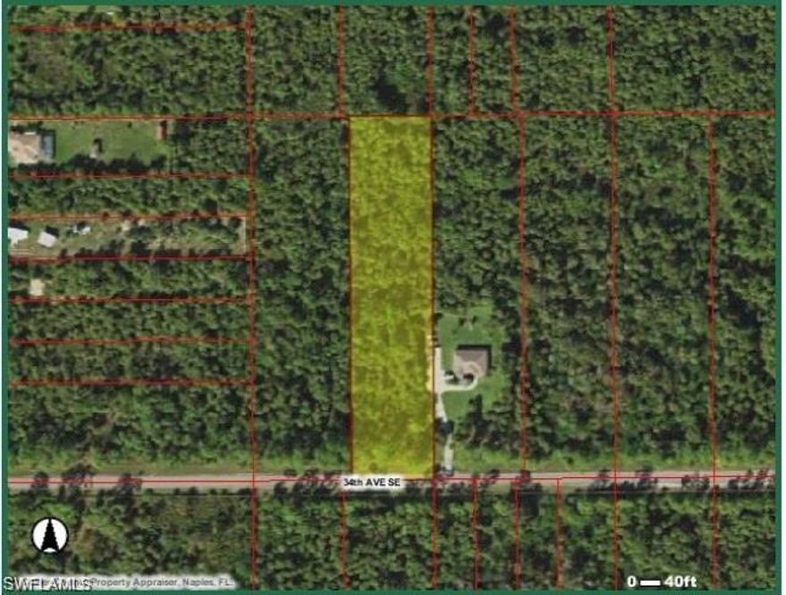 Golden Gate Estates Land For Sale- 2.27 Acres Lot - Wetlands report shows uplands.  It is recommended that any potential Buyers should have their own environmental studies conducted. The information contain in this listing has been supplied, at least in part, by a third party. Therefore it is believe to be accurate but not guarantee. All dimension and measurement reflected are approximate. Buyer to verify.