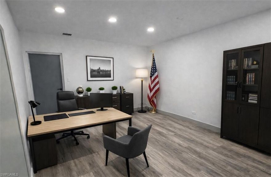 Great Opportunity! To locate your Business Office on the center of Cape Coral. CITY CENTER EXECUTIVE OFFICE BUILDING has 20 offices and 2 lobbies, 6 bathrooms. 24/7 access to the building and mail room. The offices have different size and different prices. Executive Offices Starting at $550 plus $150 cam. Included in cam is: Internet WIFI, Water, Electric, Trash, HVAC maintenance and replacement, Property Taxes, Insurance, Sales Tax. Break room and FREE Conference room for large group meetings.