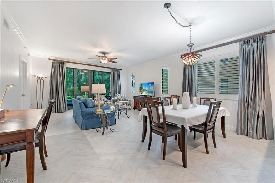 Whether you’re looking for an investment opportunity (52 leases allowed per year) or the perfect vacation retreat, this stunning end unit in the Cottages at Naples Bay Resort delivers the ultimate in luxury and lifestyle. Upgraded with beautiful furniture included, this 3-bedroom, 2-bath residence offers a serene preserve view and coveted privacy. Replacements include washer/dryer, A/C system with a smart thermostat, water heater, and updated ceiling fans. Other elegant details include a spacious screened-in lanai, tile flooring throughout, plantation shutters, custom window treatments, rich wood cabinetry, and stainless-steel appliances. As part of Naples Bay Resort, residents enjoy world-class amenities including a state-of-the-art fitness center, five heated pools with a lazy river, a poolside bar, four on-site restaurants, tennis courts, and a full-service spa. Ideally located, this property is a short walk to the vibrant 5th Avenue South, the pristine sugar-sand beaches of the Gulf, and soon to be re-opened Oaks Farms. Experience the pinnacle of tropical, resort-style living today!