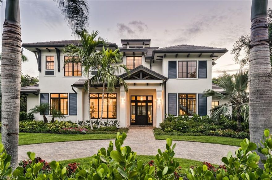 Recently Completed! Offered Fully Furnished! Encore Development, LLC ,  T Jerulle Construction, MHK Architecture, and ALD Landscape Architect have come together to create  2025 Crayton Rd. Naples FL 34102 ... 4179* Sq. Ft. Under Air 6270* Total Sq. Ft. spec home located in the Moorings. This home will feature Four Full Bedrooms, Plus First Floor Den, Plus Loft ... Four Baths and a Half Bath, Resort Style Pool with Spa, Pool Bath (acts as second half bath), Outdoor Living and Kitchen, Full 3 Car Stacked Garage and Exquisite Interior Finishes! Optional Cabana Over Garage for a 5th Bedroom and Bath acts as a Separate Guest Suite! This would add 400 Sq. Ft. to the home making it 4579* Sq. Ft Under Air AND 6797* Total. (Pricing for this TBD)  Southwestern Exposure on a Large Corner Lot Set Back over 40 Ft From Crayton Rd. Note: All information provided in this listing is Subject to change during planning/ building process.