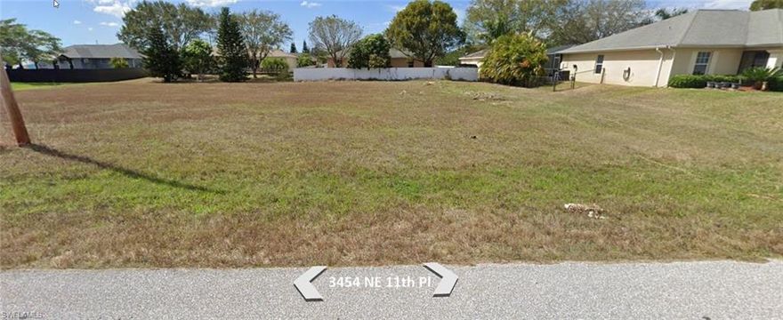 Here is a prime cleared residential homesite located in one of Cape Coral’s most desirable and fast growing areas. Located in an X flood zone, requiring no flood insurence.  Quick access     to major roads like Del Prado Blvd, Pine Island Rd. and US-41 makes commuting a  breeze to shopping, dining, schools, and recreational facilities. Whether you're a builder, investor, or future homeowner, this is a property you should take a serious look at.