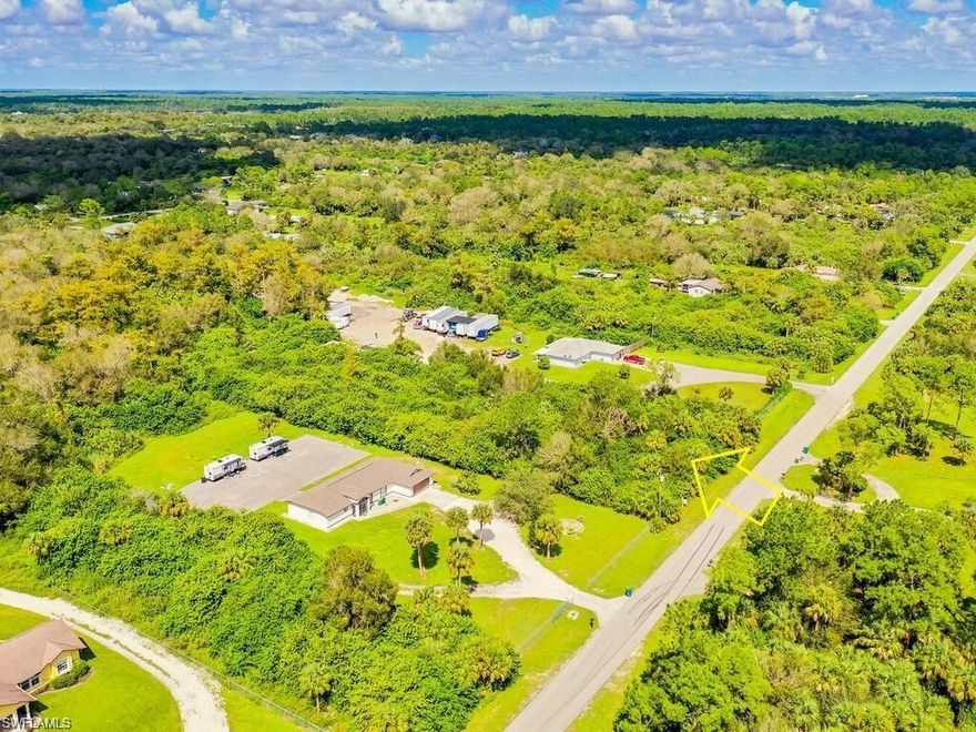 1.14 acre lot to build your dream home. Shopping and restaurants are just 1.5 miles away.
