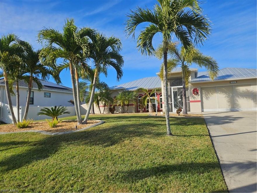 MOVE IN SPECIAL!! $500 OFF FIRST MONTH'S RENT!!! Beautiful Southwest Cape Coral Home with a  HEATED POOL????????AVAILABLE NOW!! Indulge in luxury living in this beautifully appointed 3-bedroom, 2-bath home with a private pool and screened-in lanai, available now in sought-after Southwest Cape Coral. Ideally located near Surfside Boulevard and Veterans Parkway, this residence offers the perfect blend of relaxation and convenience. Designed for effortless indoor-outdoor living, it’s the ideal location for enjoying the Florida lifestyle!!! This beautifully upgraded home features bamboo flooring in the bedrooms, remote-controlled Kevlar hurricane shutters on the front door and lanai, generator hookups, and a garage sliding screen. Pool and lawn care are included, offering effortless, low-maintenance Florida living.Pets upon approval and please no Smoking.