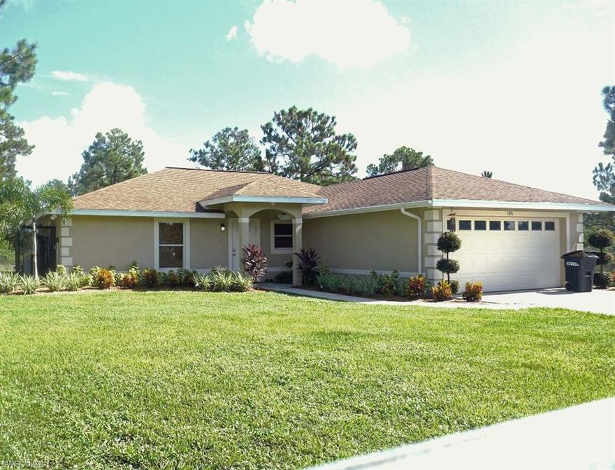 Wow! 1.25 Acre lot. with a beautiful upgraded newer smart home. This home has granite counters in kitchen and baths. Tile throughout. Fenced and landscaped over half the lot. Control the home from your phone with the smart technology, A/C, door locks, some lights, cameras and alarm system. Surge protector installed on electrical panel. Room for all your toys and a pool!! If you are looking for peace and serenity this is the home for you. This is truly move in ready. Previous buyers financing fell through days before closing, the buyers lender told us it appraised FHA for more than what we currently have it listed.