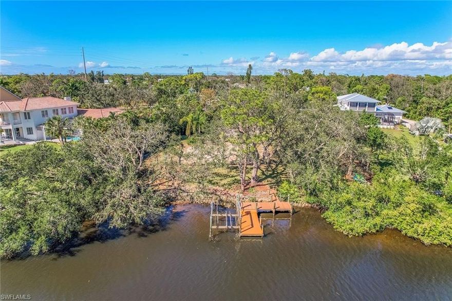 Ready for your dream home! This 1.05 acre waterfront is ready for you! Nestled among lush landscape, this upland acreage is conveniently located in Cranbrook Harbor in Estero. Just minutes from the white sands of the Gulf and the nearby navigable waterways, this property includes a deep water dock for your toys! Cranbrook Harbor is a quiet community boasting private lots and multi-million dollar residences, all just minutes from shopping and dining.