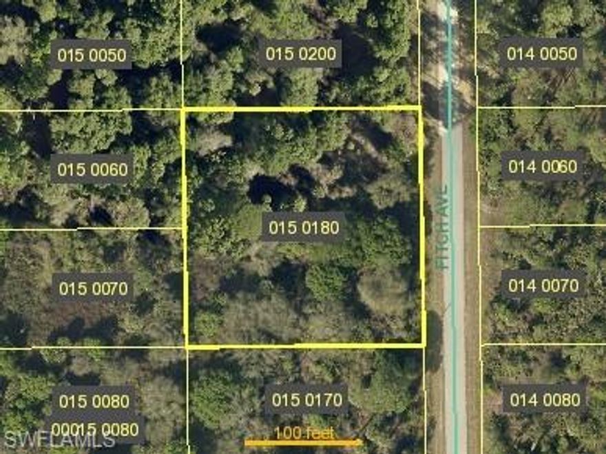 Opportunity awaits with this 1-acre property in Lehigh Acres, Florida off of Fitch Avenue. No matter if you are looking for more space for your toys or have dreams of a spectacular garden this property offers endless possibilities. 
INVESTORS and BUILDERS!!! - The property can be divided and is already considered two 1/2 acres parcels with Lee County Property Appraiser.