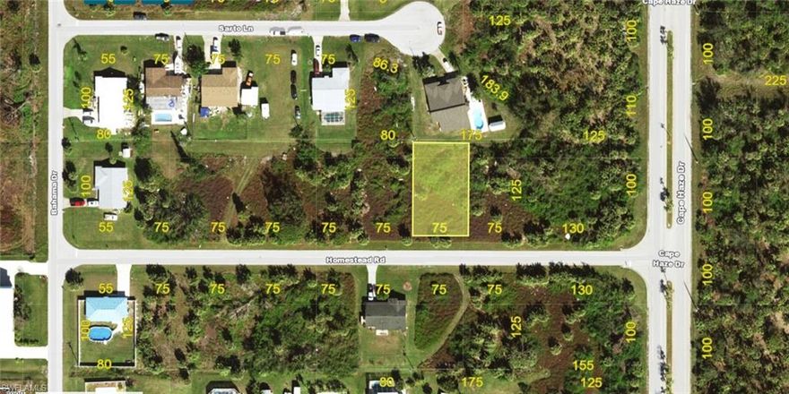 Very unique building lot in Rotonda Shores with no deed restrictions and water and sewer already in place. No large trees means major savings on site prep. Enjoy close proximity to Boca Grande, beaches, world-class boating and fishing, and everything Englewood has to offer. Located in an upscale, quiet area with lots of new construction and a beautiful county park just one block away. Ideal for building now or holding as a long-term investment.