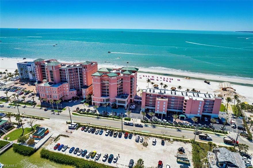 Pink Shell Resort – Sanibel View Condominiums...This stunning Gulf-front condominium offers an incredible opportunity for both relaxation and income generation. With on-site management, this unit is perfect for those looking to earn rental income while enjoying exclusive access to luxurious resort amenities. Key Features: Gulf Front Balcony with breathtaking views; Income Producing with on-site management and high rental potential Resort Amenities including 3 pools, a spa, 2 restaurants, a fully-equipped exercise room, a bar, and a marina; Beachfront Access with beach chairs and umbrellas provided; Additional Perks: Bikes for exploring the area and year-round owner access to Pink Shell amenities. Comfortable Living Space featuring 2 queen-sized beds, a fully furnished kitchenette with granite countertops, cooktop, microwave, toaster, sink, coffee maker, and refrigerator. Entertainment Ready with a wall-mounted TV, dining table for two, and an updated bathroom with a glass-enclosed shower and granite top vanity. Exclusive Owner Use: 28 days per year (14 Days in season/14 days off season) with year-round access to all Pink Shell amenities. Prime Location: Walking distance to Times Square shopping, restaurants, and entertainment This turnkey property is perfect for those seeking both a private retreat and a reliable income-producing asset. Don’t miss the chance to own a slice of paradise at Pink Shell Resort!