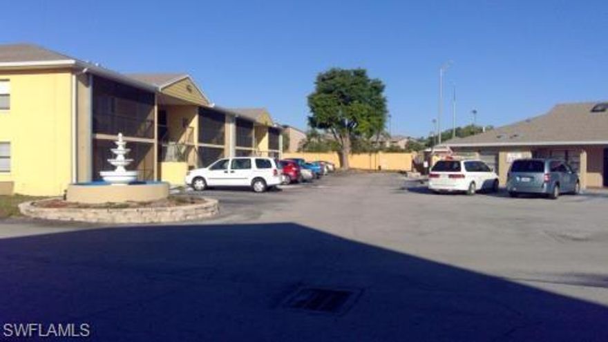 MOVE IN READY! This great second floor 2 bedroom/2 bath condo has beautiful laminate flooring and a brand-new kitchen. All appliances are brand new and ready for the cook in the house. The community has been recently painted and all have newer roofs from 2019. The community is gated, and a driver's license is required to enter. Mystic Gardens is centrally located in Ft. Myers, close to shopping, entertainment, airports and colleges. Low HOA fees great for the investor or first-time home buyer. Make your appointment today!