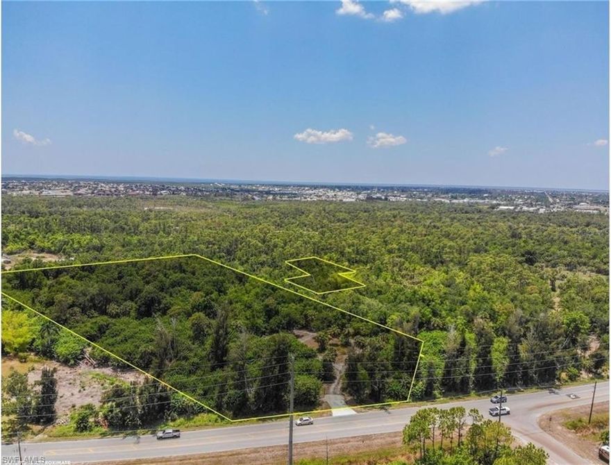 Great location on Taylor Road, between Jones Loop Road and Airport Road in booming Punta Gorda, Florida. This 8+ acre parcel's zoned Commercial General and Residential. Located within 3 miles to the Punta Gorda Airport; less than 1+ miles to the I-75 interchange at Jones Loop Road; only 1.6 miles to US 41; and 2.25 miles to Downtown Punta Gorda.