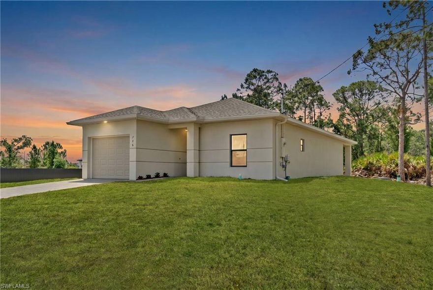 Be the first to live in this brand-new 1,835 sq. ft. construction rental home featuring a split floor plan for added privacy. This home includes new appliances, a one-car garage, a large lanai for outdoor living, and an oversized master bedroom with a generous master bathroom. Pet-friendly and designed for comfortable, modern living.  Application Fee: $69 per applicant (18 years or older). Upon lease signing, $50 from each application fee will be credited toward the tenant’s first month’s rent.