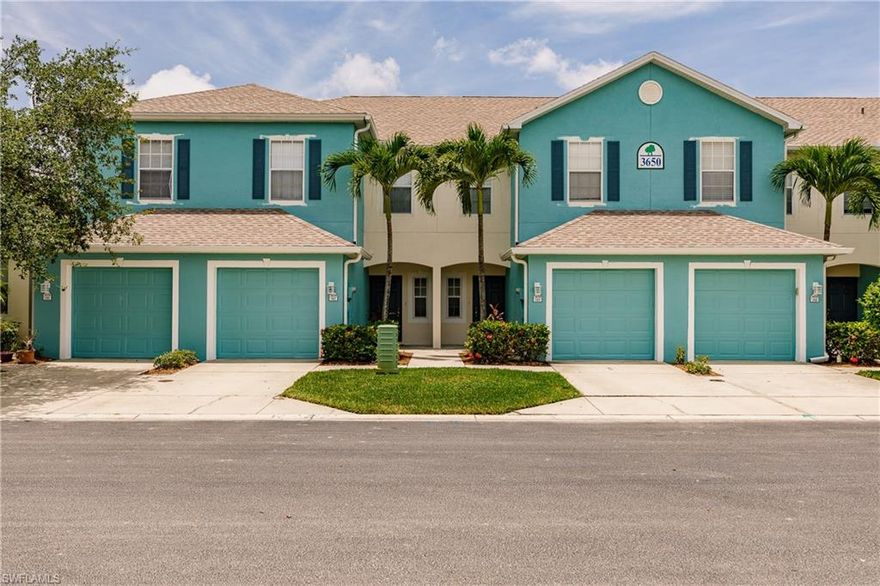 Move-in ready charming 3 bedroom, 2.5 bath Townhouse with a one car attached garage in the desirable Forest Lake Townhomes Community. On the first floor you will find a spacious open floor plan with the living and dining areas, the kitchen and a half bath. Upstairs are all three bedrooms and two bathrooms. Nice storage space under the stairs. Step outside to your sliding door to the private fenced in patio with plenty of room for having family or friends over for a BBQ or to just relax and work on your tan. The low HOA fees cover resort style amenities such as a clubhouse, huge community pool, beach volleyball and fitness center. The exterior of the building has just been painted (as you will see in the photos with the trim not yet finished at the time the photos were taken) and new roofs were recently installed. This gated family community is minutes to downtown Fort Myers with great shopping and restaurants and is close to the airport. The North Colonial Linear Trail with walking/biking paths is adjacent to the back of the property. Priced to sell, this townhouse in the beautifully maintained Forest Lakes Townhome Community will not last!