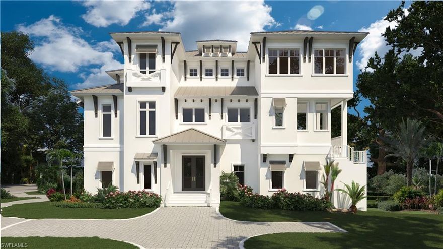 New custom built Gulf Shore Drive Gulf and bay view home.