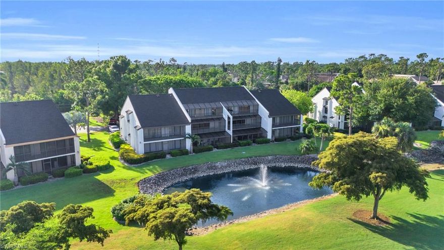 16466 Timberlakes Dr Apt 102 is located in The Dove's Nest Condominiums, within the exclusive Forest Country Club golf community of Estero, and brings everything the Florida lifestyle has to offer. This little slice of paradise is located within 20 minutes of Fort Myers Beach, and within 30 minutes of both Bonita beach and Sanibel Island.

    Along with the incredible location of the home, the interior of the home was fully remodeled in 2023. along with the condo building itself given a BRAND NEW roof , and new exterior paint done as of May 2024, with no pending HOA assessments for the work.. The home features a great room style floor plan over a spacious 1,420sqft of living space, with three bedrooms and two bathrooms. Oversized and screened-in, the lanai is over 420sqft, making the total residence 1,840sqft. Giving incredible scenic views, while protecting your privacy. The lanai is fully covered, and it’s perfect for hosting family and friends. Half of the lanai ceiling is covered with tempered glass panels allowing sun but not rain. Making the lanai the perfect place to either enjoy the shade and watch the golfers play, or look out over the pond and golf courses, as the spectacular Florida sunsets start. 

   Upgrades done during the remodel includes granite kitchen countertops, new kitchen cabinets, and stainless appliances. Updated main and guest bedrooms, along with new bedroom carpet, and tile flooring throughout the home. The main bathroom has a dedicated makeup bar added, double sinks, and a full glass shower.Additionally, the washer and dryer, hot water tank, and AC unit were all replaced in 2023. The home was also re-plumbed with all Pex Piping, and had new water shut off valves installed. 

   The Dove's nest condominium association covers internet/wifi, water, sewer, and trash for residents, and all utilities are included in the quarterly HOA dues. The only exception is electrical power, which is paid for by the owner. The association also carries flood insurance for all the condo residents. Giving peace of mind to residents that all basic utilities are covered. The Forest Country Club also has beautiful amenities including a community park, tennis courts, pickleball courts, community pool, and is bike and walking friendly. This home is truly a complete package and offers so much!