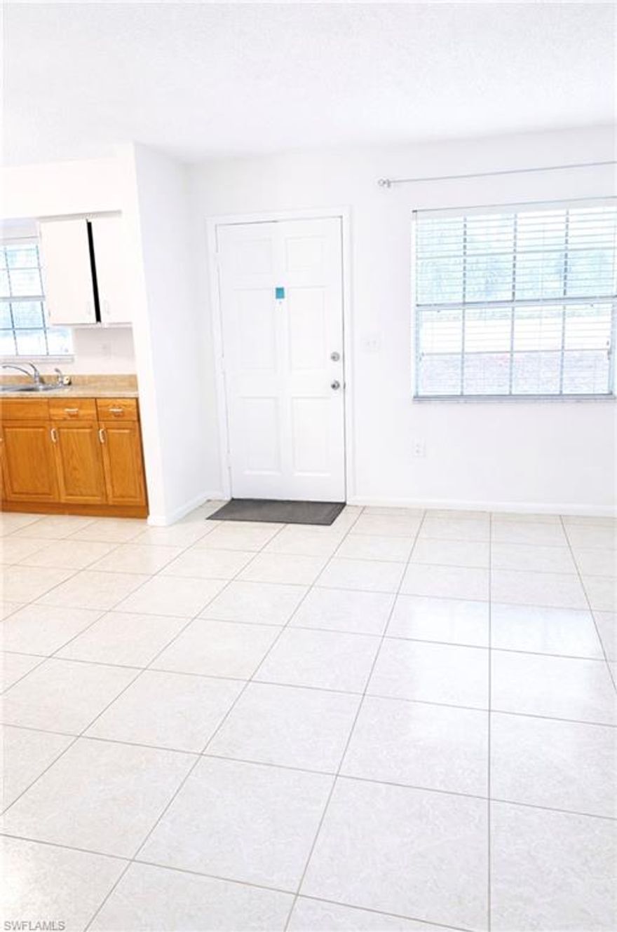 Well-Priced First-Floor 1-Bedroom Condo in Central Naples.
This inviting unit features a functional kitchen, an open living space, a comfortably sized bedroom with generous storage, and a remodeled bathroom. Situated close to beaches, shopping, dining, and I-75, the peaceful Poinciana Condominiums community offers a heated pool and community laundry, delivering convenient access to the best of Southwest Florida.