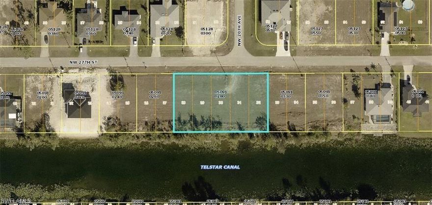 OVER HALF AN ACRE ---  5 LOT SITE!!! OVERSIZED Southern Exposure Waterfront Lot in NW Cape Coral – No Flood Insurance Required! Discover the perfect location to build your dream home on this rare 5-lot site, offering over half an acre of prime real estate in the highly sought-after NW Cape Coral area. This expansive property boasts southern rear exposure, providing all-day sunshine—ideal for a future pool, outdoor living space, and breathtaking Florida sunsets. Enjoy direct access to a freshwater canal, perfect for kayaking, canoeing, or simply relaxing with serene water views right in your backyard. Situated in a quiet and rapidly growing neighborhood surrounded by upscale homes, this lot provides both privacy and excellent long-term value. This lot is cleared and ready to build, located in a Zone X area where no flood insurance is required. With ample space for a large home, three-car garage, and more, the possibilities are endless. You’ll also enjoy convenient access to parks, schools, shopping, dining, and the upcoming 7 Islands development. Whether you're an investor or future homeowner, this is an exceptional opportunity to secure a piece of paradise in one of Cape Coral’s most desirable and developing areas. Don’t miss this one—oversized waterfront lots with southern exposure are hard to come by!
