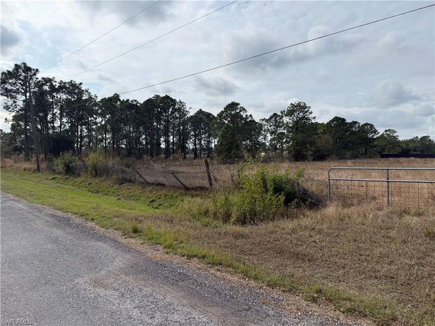 GREAT OPPORTUNITY – 1.25 ACRE CLEARED,CURB DONE & FULLY FENCED  LOT IN DESIRABLE NORTH MONTURA RANCH ESTATES!
1.25 acres, already cleared and ready to build
Fully fenced for privacy and security 
Curb installed—save time and money!
Located in the sought-after North Montura Ranch Estates
Not a wetland—no title issues, clean and marketable title
Perfect for your dream home, weekend retreat, or investment
Quick close—no financing, cash only
Don’t miss out on this rare find in a prime location!