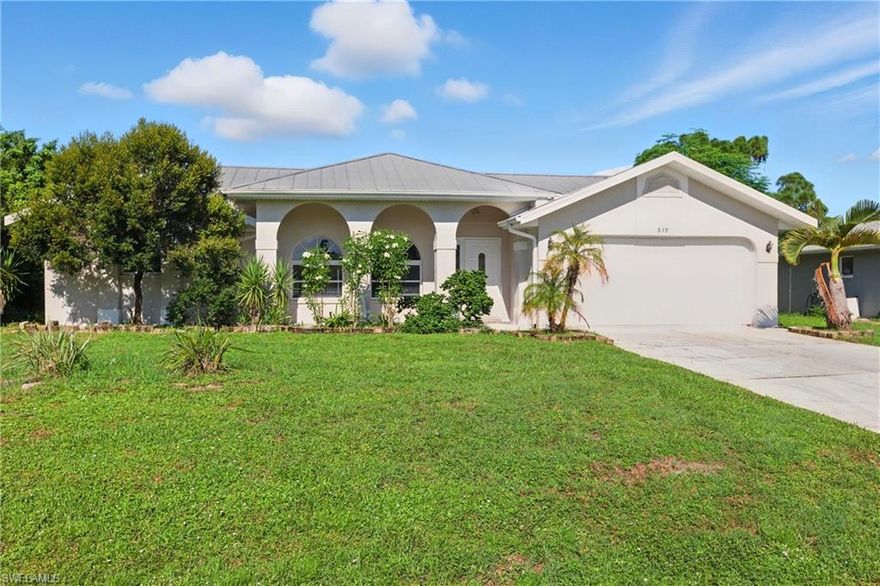 This home features a full 4 bedrooms with screened in pool and fenced yard and a 2 car garage built in 2022.  Formal great room concept and covered lanai for gatherings.