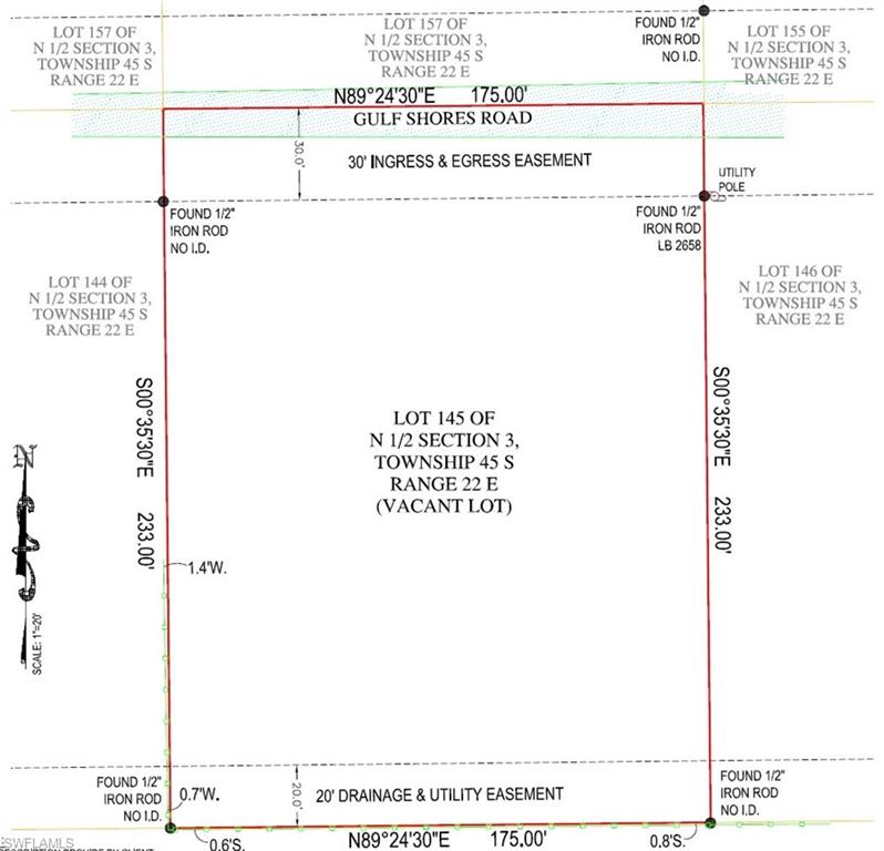 GULF SHORES ESTATES - Land